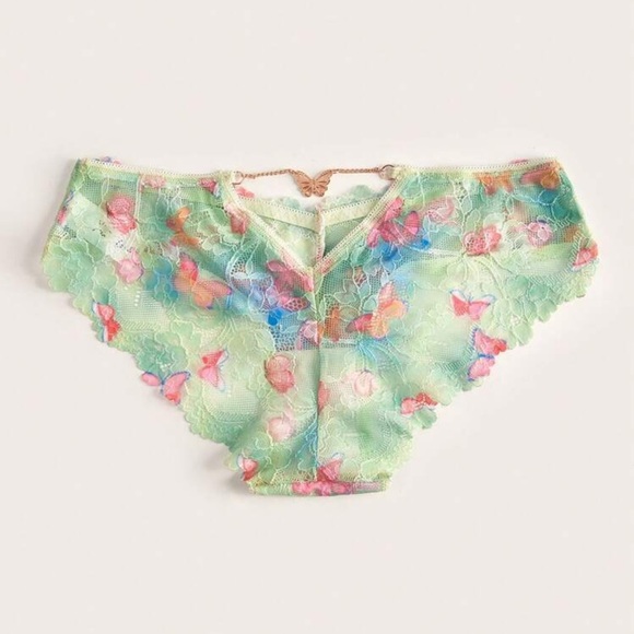 Lemon Green Multi-Color Panty - Picture 3 of 5